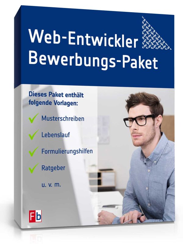 Web-Entwickler Bewerbungs-Paket 1