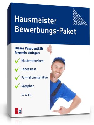 Hausmeister Bewerbungs-Paket