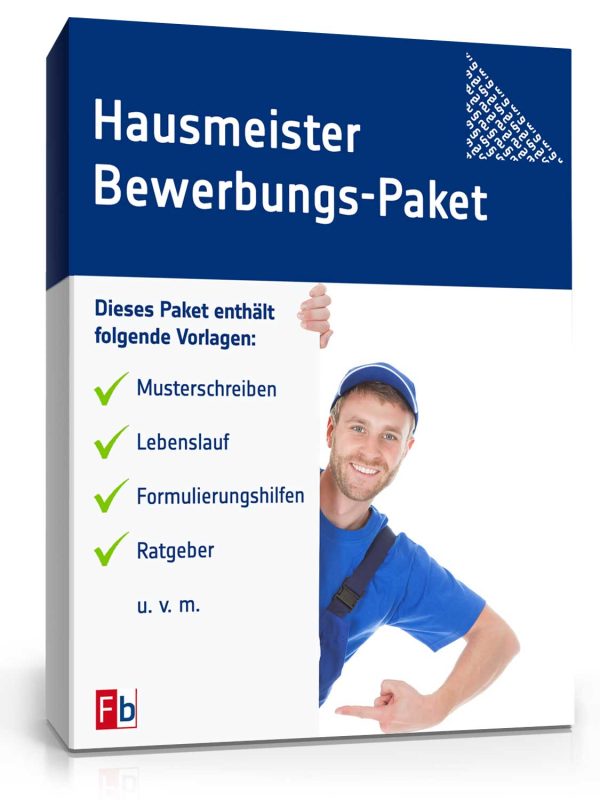 Hausmeister Bewerbungs-Paket 1