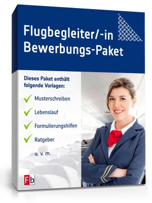 Flugbegleiter/-in Bewerbungs-Paket