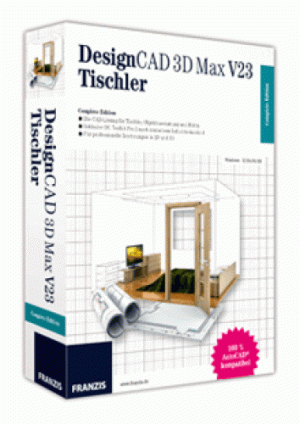 Franzis DesignCAD 3D MAX V23 Tischler