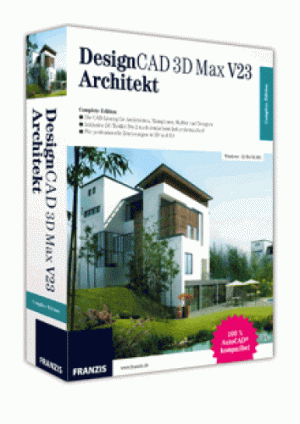 Franzis DesignCAD 3D MAX V23 Architekt