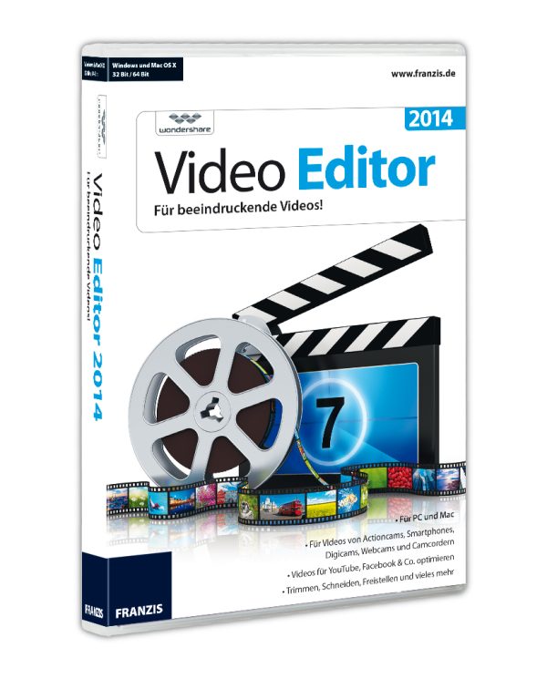 Franzis Video Editor 2014 für PC 1
