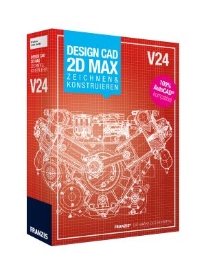 DesignCAD 2D MAX V24 Zeichnen & Konstruieren