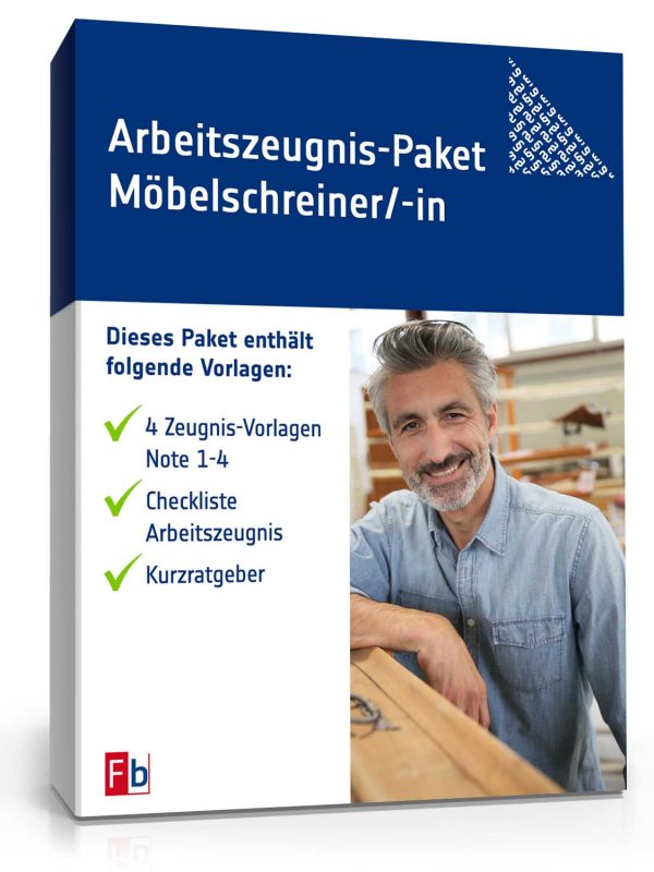 Arbeitszeugnis-Paket Möbelschreiner/-in 1