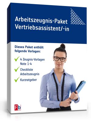 Arbeitszeugnis-Paket Vertriebsassistent/-in