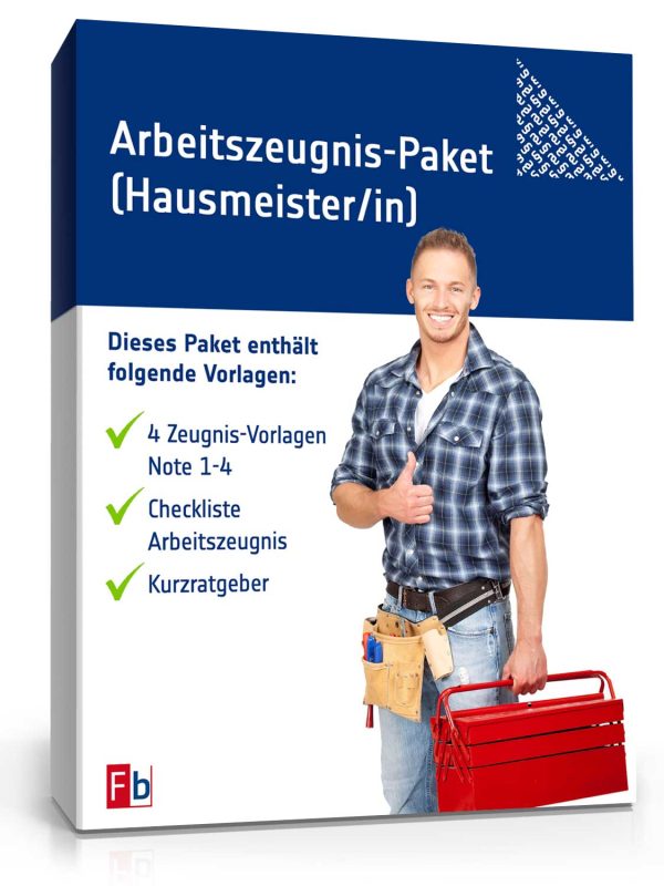 Arbeitszeugnis-Paket Hausmeister/-in 1