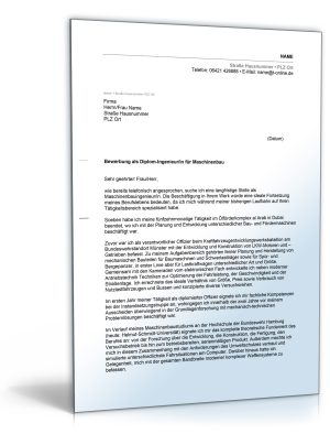 Anschreiben Bewerbung Arbeitsplatz (Bundeswehr-Absolvent mit Berufserfahrung)