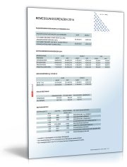 FORMBLITZ-Tabelle 2010 - 2013 - Sammlung diverser Pauschalsätze
